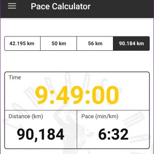 Pace Calculation